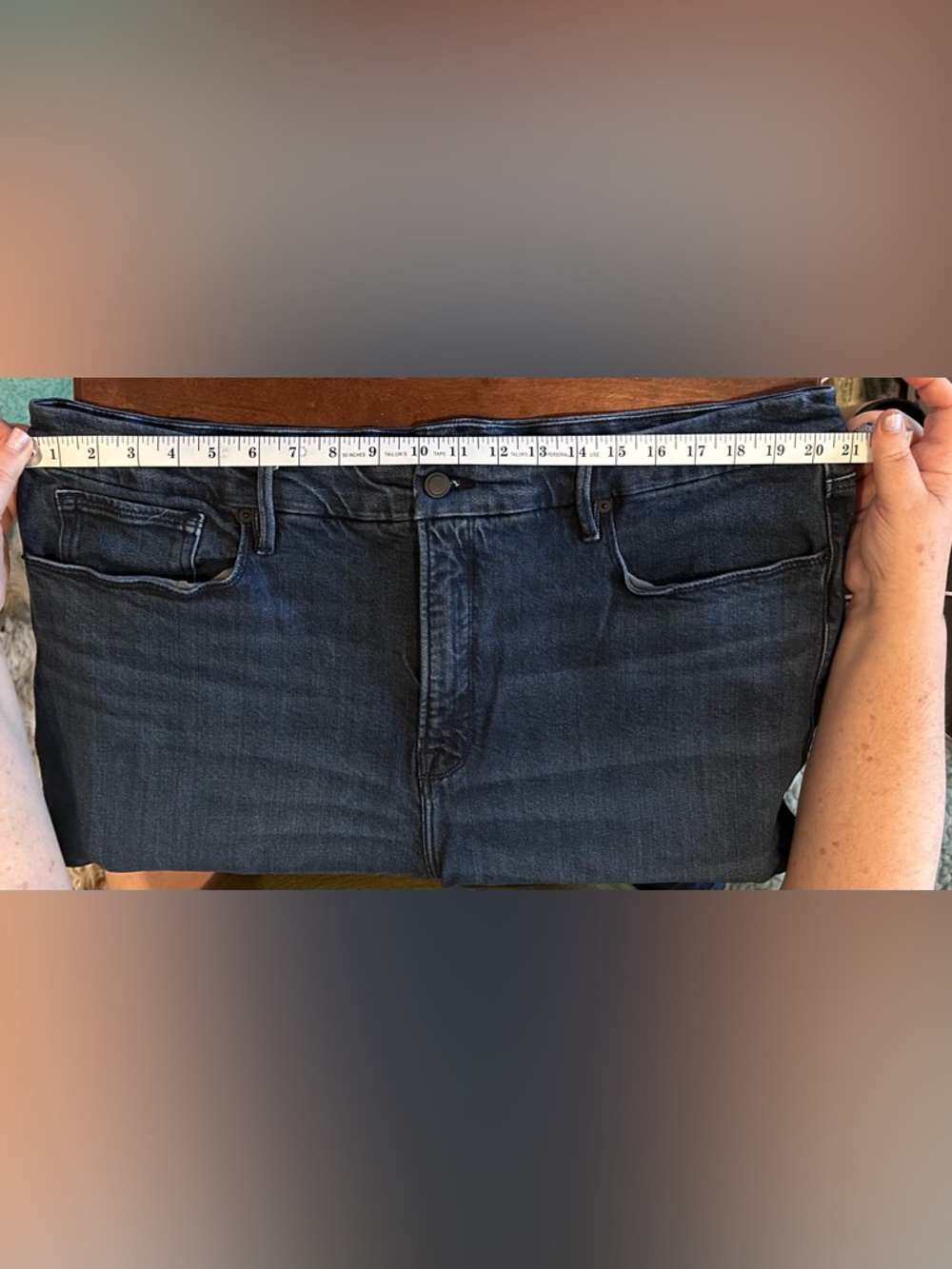 Good American Dark Blue Women Jeans - Picture 9 of 9